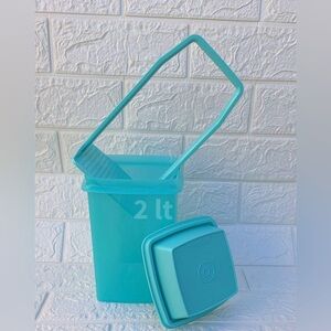 Tupperware Large Square Pick A Deli Pickle Keeper Container 8 Cup / 2L